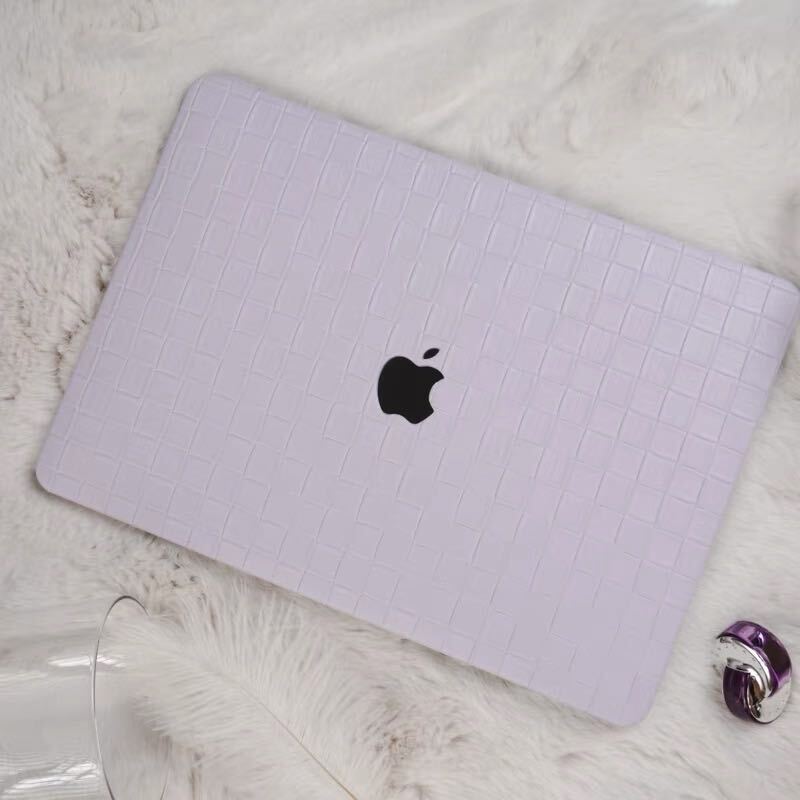 Purple Weave MacBook Cover パープル編みMacBookカバー R01211