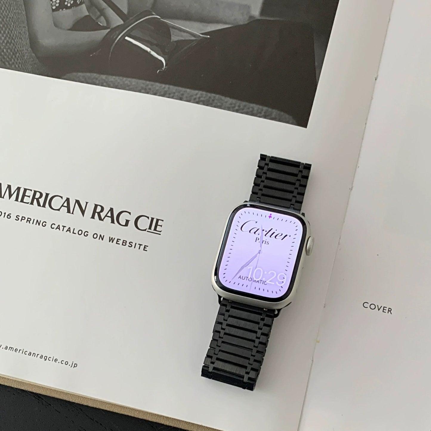 Simple Magnet Apple Watch Band シンプルマグネットApple Watchバンド R01439