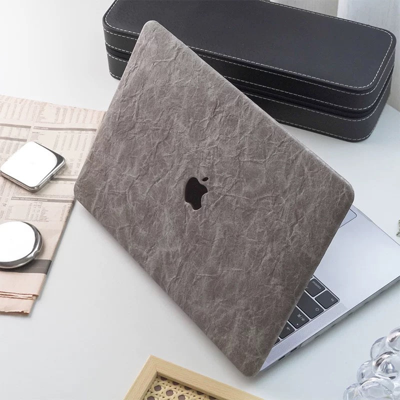 Brown Rock Texture MacBook Cover ブラウンロック模様MacBookカバー R02024