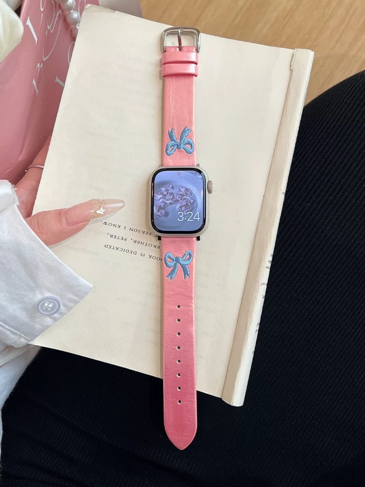 Satin Ribbon Apple Watch Band サテンリボンAppleWatchバンド R02060