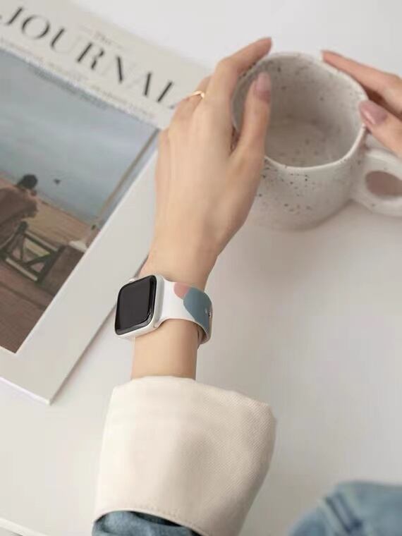 Marble Silicon Apple Watch Band R01172
