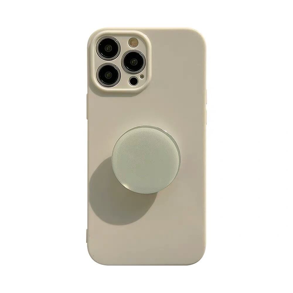 Simple Pastel Color with stand iPhone case シンプルパステルカラー&スタンドiPhoneケース R01351