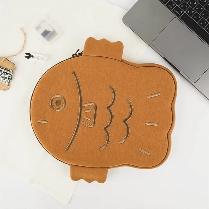 Taiyaki MacBook iPad Bag たい焼きMacBook iPad バッグ R01296