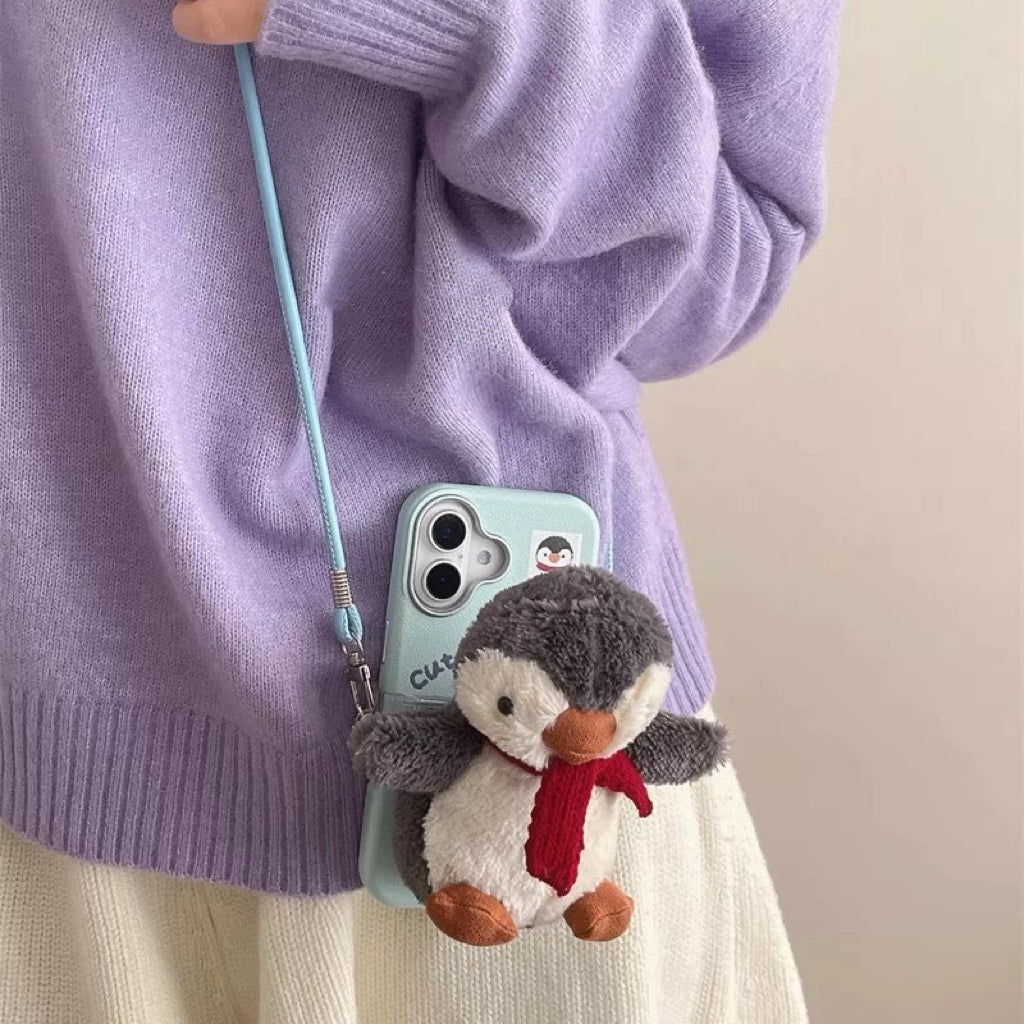 ”Fluffy animal party " Shoulder iPhone Case ”モコモコアニマルパーティー” ショルダーiPhoneケース R02124