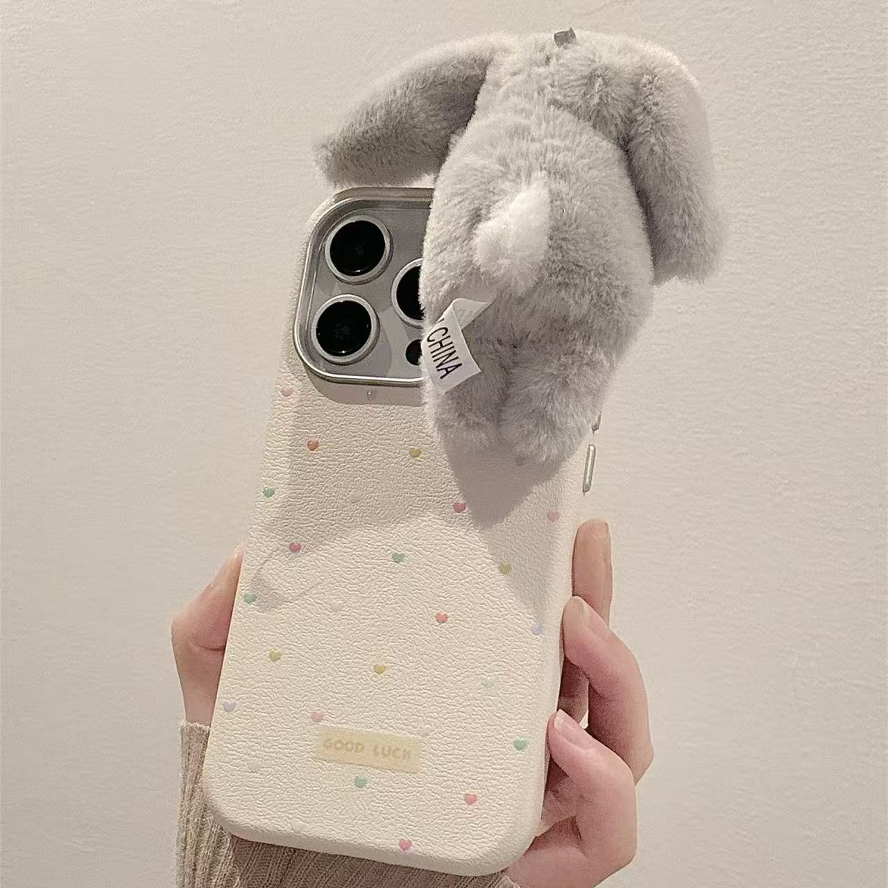 ”Sleeping Fluffy Rabbit” iPhone case ”スリーピングモコモコうさちゃん” iPhoneケース R02120