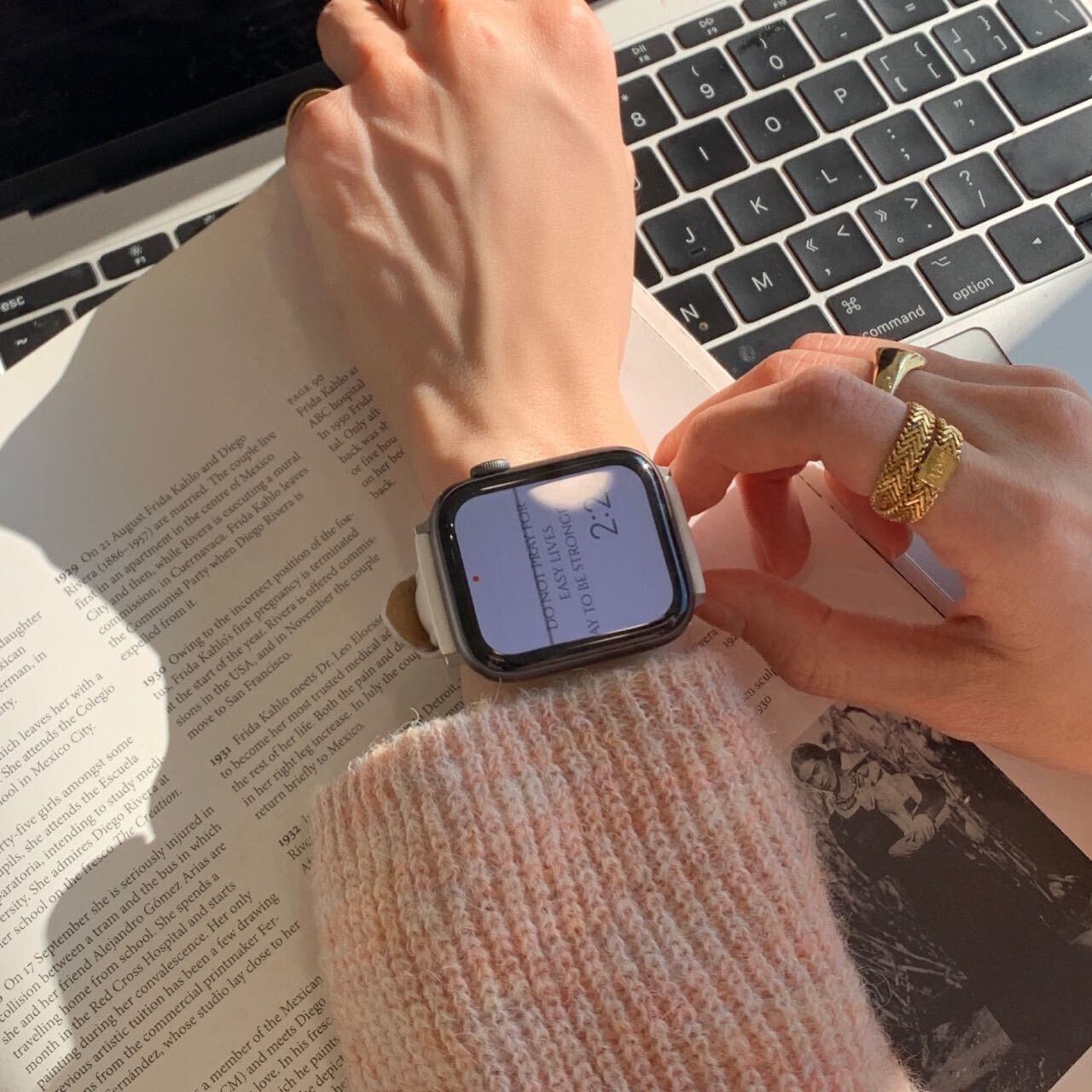 Simple Apple Watch Band シンプルApple Watchバンド R01263