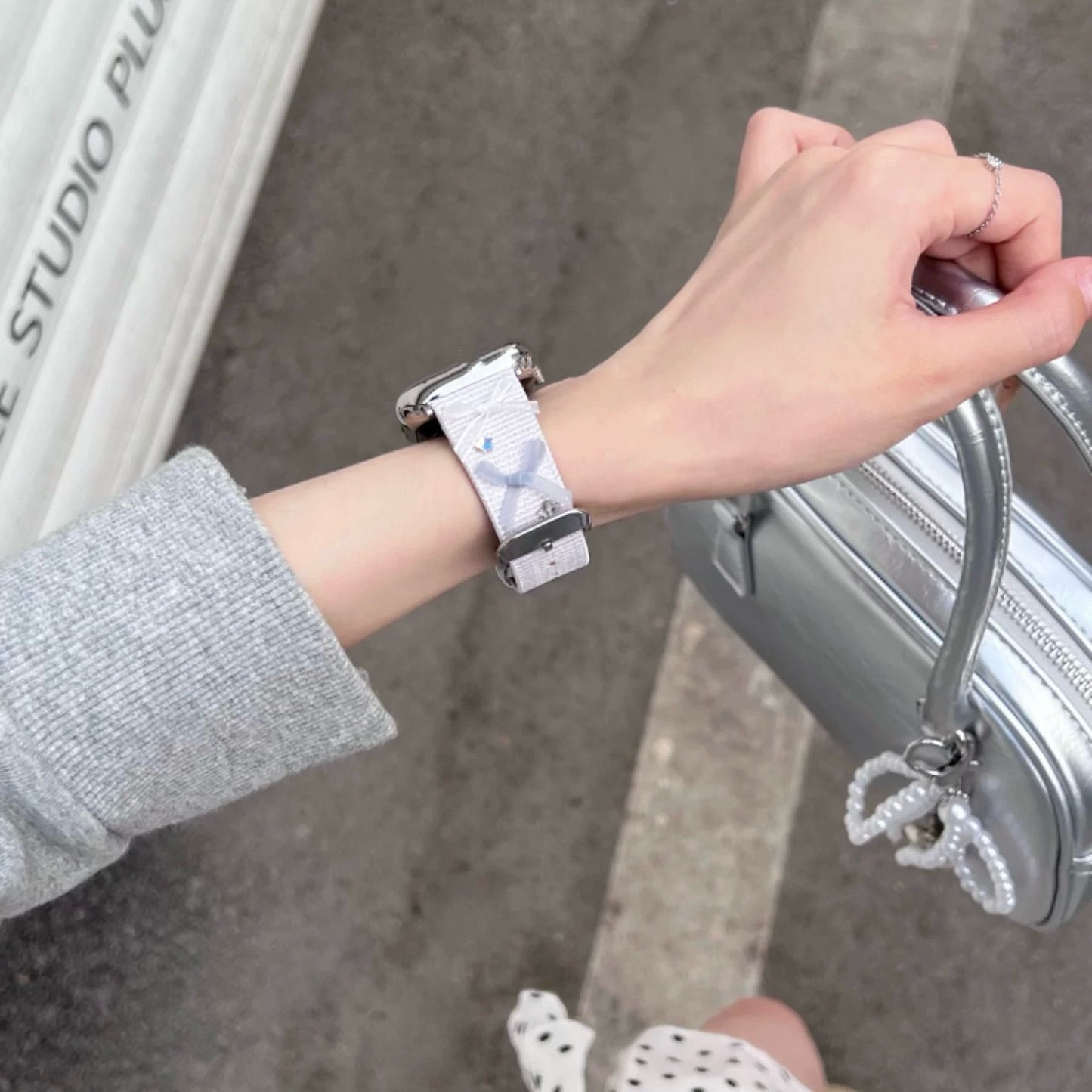 Ribbon Apple Watch Band リボンAppleWatchバンド R02058
