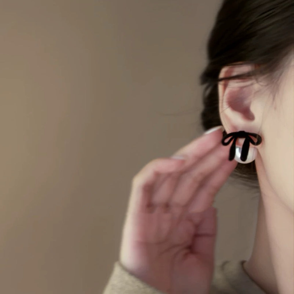 "Ribbon Girls" Earring ”リボンガールズ”ピアス R02072