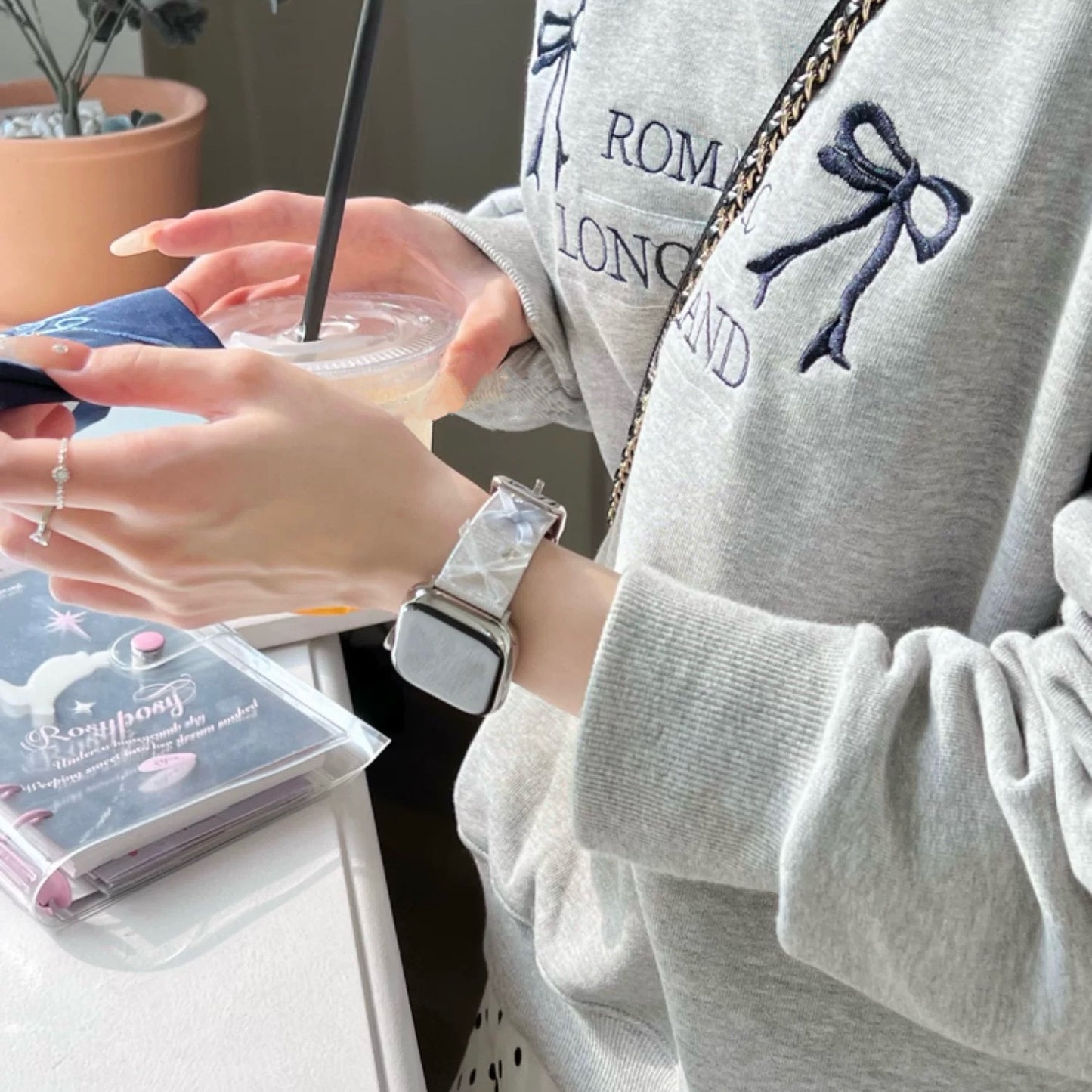Ribbon Apple Watch Band リボンAppleWatchバンド R02058