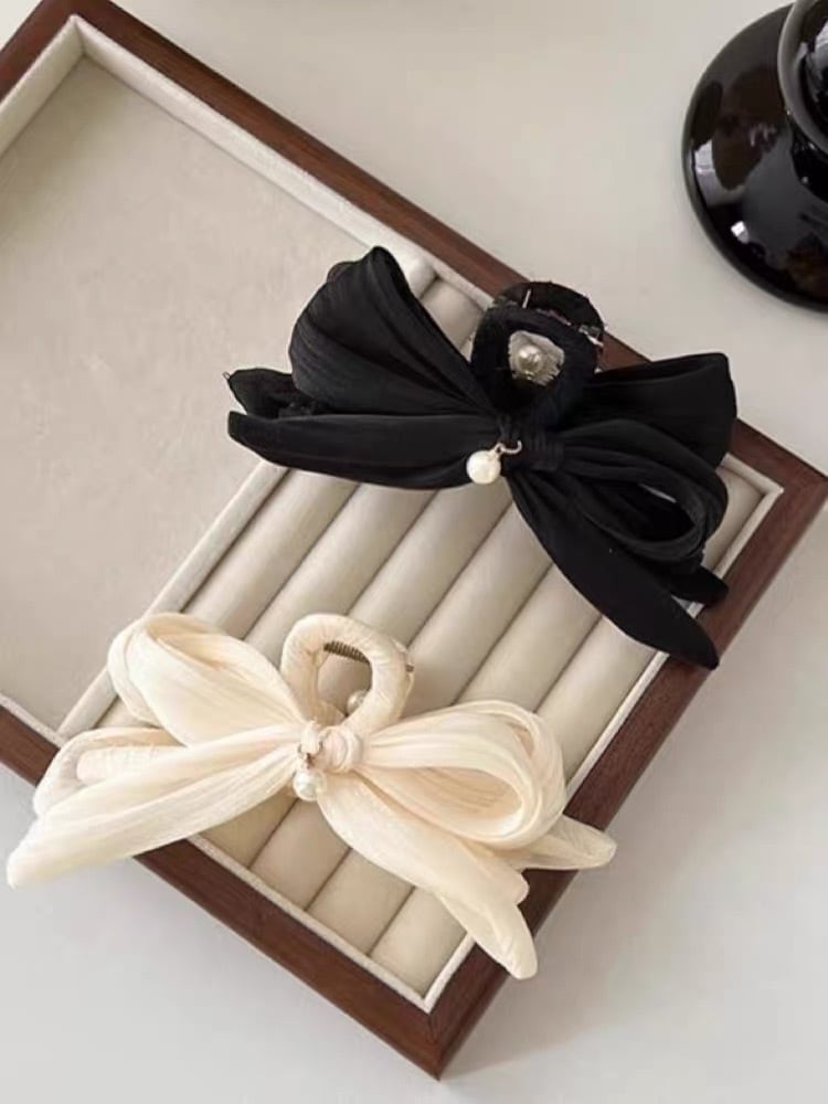 Ribbon Hair Clip R01433
