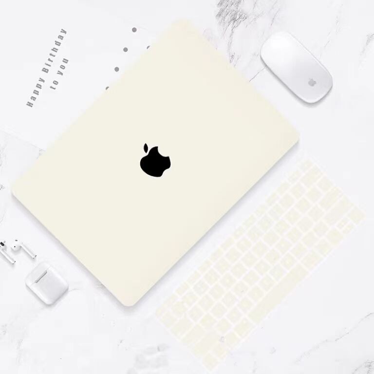 Macbookパソコンカバー Cream クリーム R01170