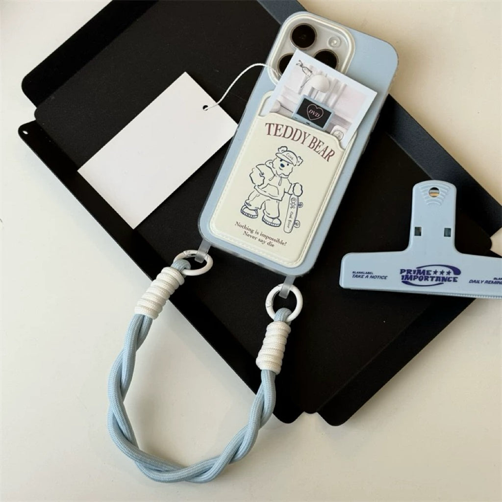 Teddy Bear iPhone case テディベアスマホケース R02038