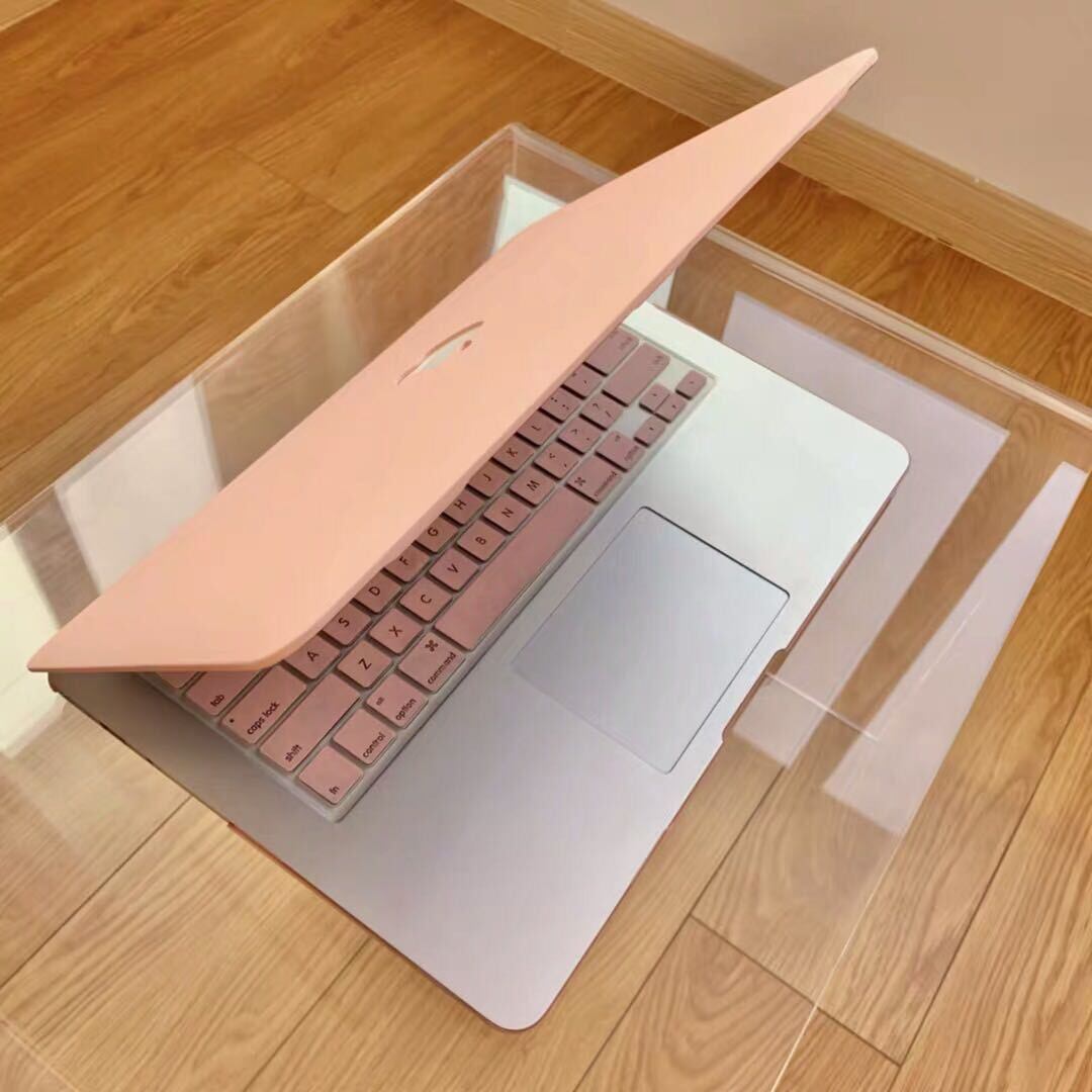 Simple Pink MacBook Cover シンプルピンクMacBookカバー MC0032