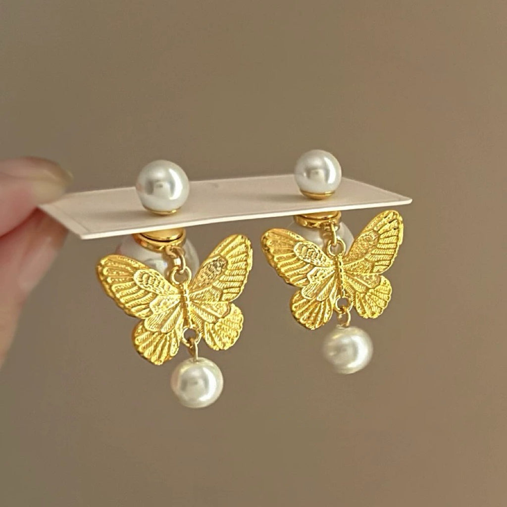 "Butterfly Love" Earring ”バタフライラブ”ピアス R02069