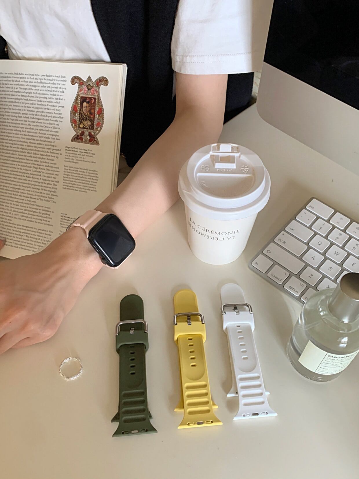 Simple Silicon Apple Watch Band シンプルシリコンアップルウォッチバンド R01270