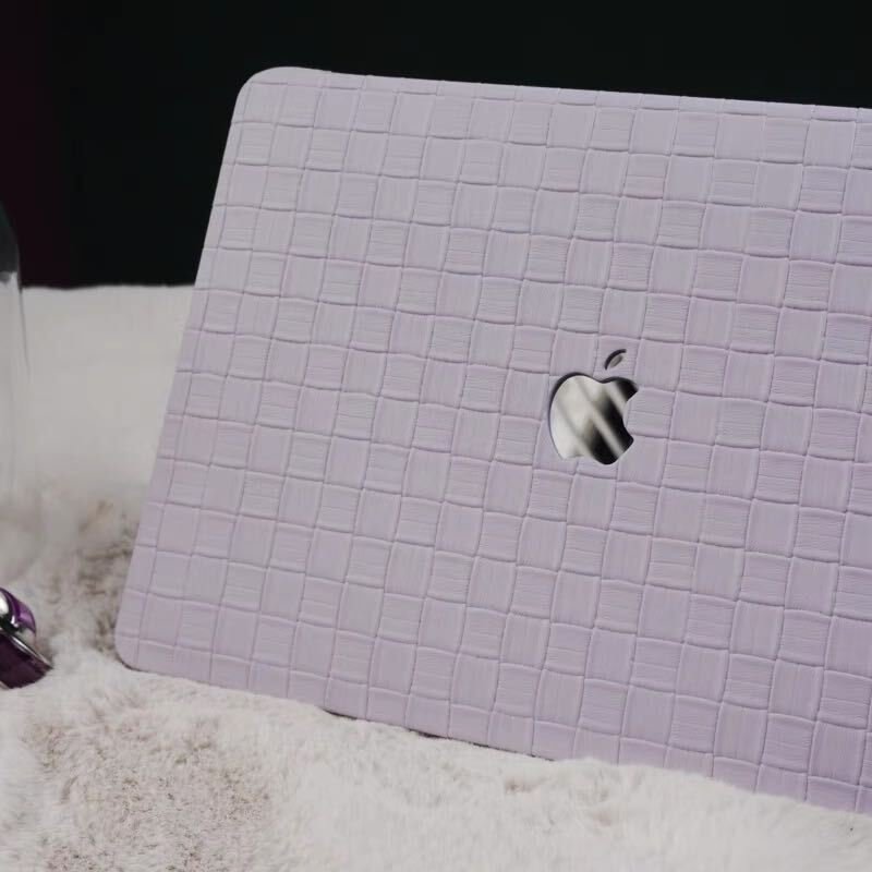 Purple Weave MacBook Cover パープル編みMacBookカバー R01211