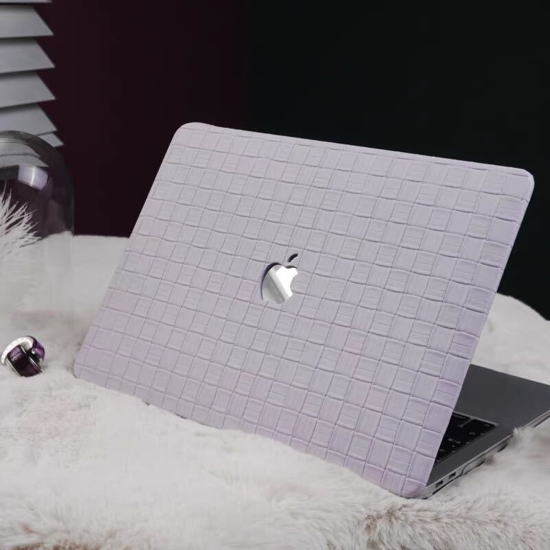 Purple Weave MacBook Cover パープル編みMacBookカバー R01211