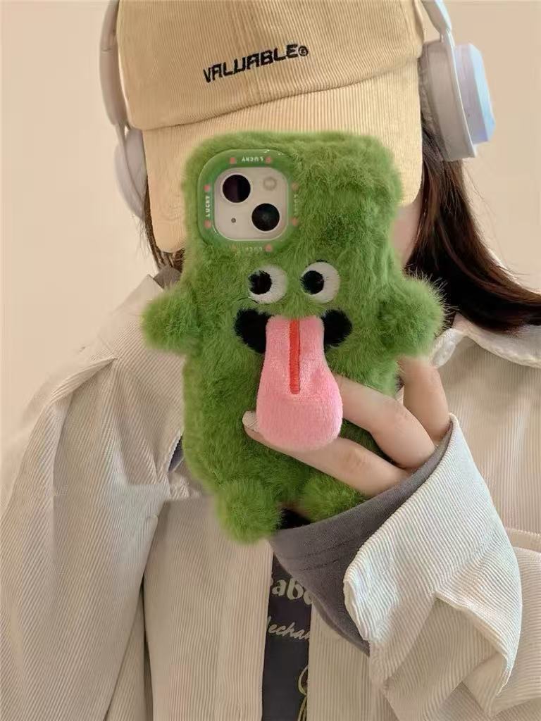 ”Licky Cuddle Buddy” iPhone case ”ペロペロモンスター” iPhoneケース R02121