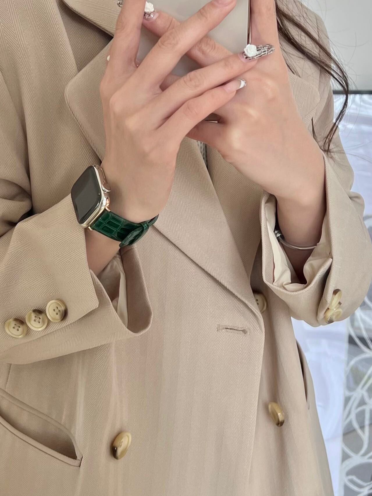 Leather Apple Watch Band R01178