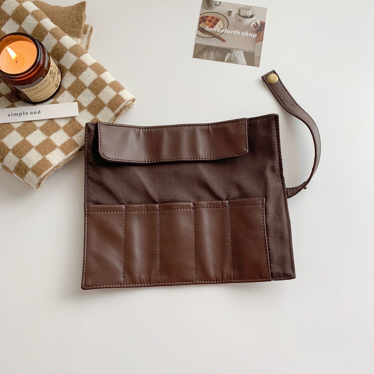 Leather Apple Watch Bag レザーApple Watchバッグ R01207