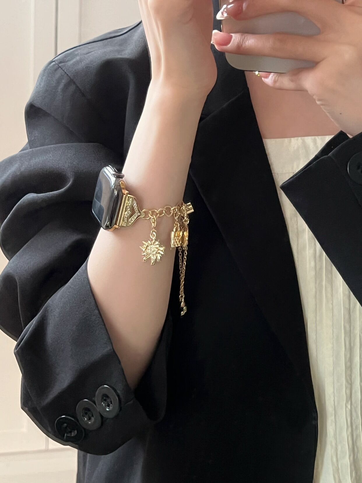 DIY Bracelet Apple Watch Band DIYブレスレットApple Watchバンド R01293