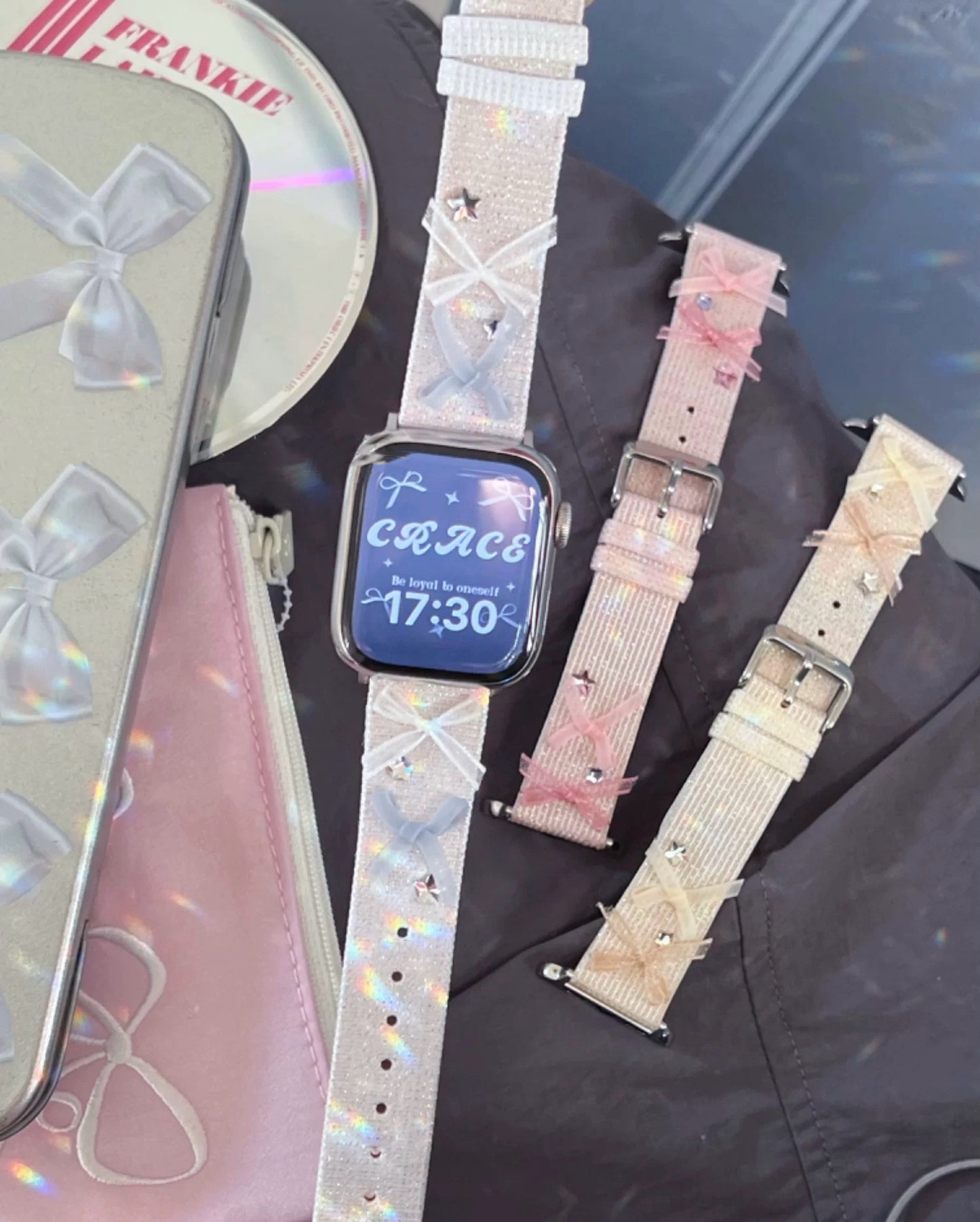 Ribbon Apple Watch Band リボンAppleWatchバンド R02058