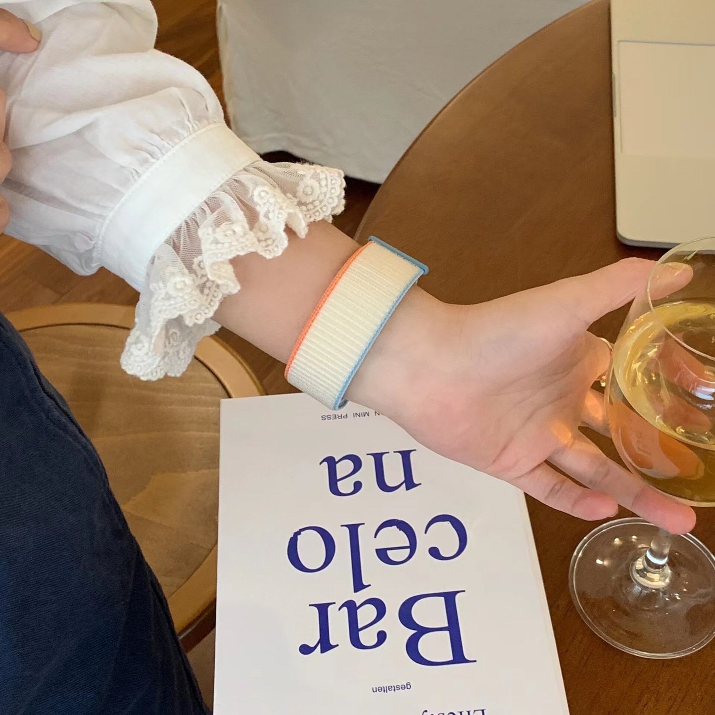 Simple Nylon Apple Watch Band シンプルナイロンApple Watchバンド R01229