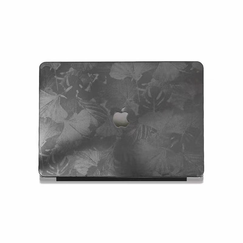 Grey Leaf MacBook Cover グレーリーフMacBookカバー R02167