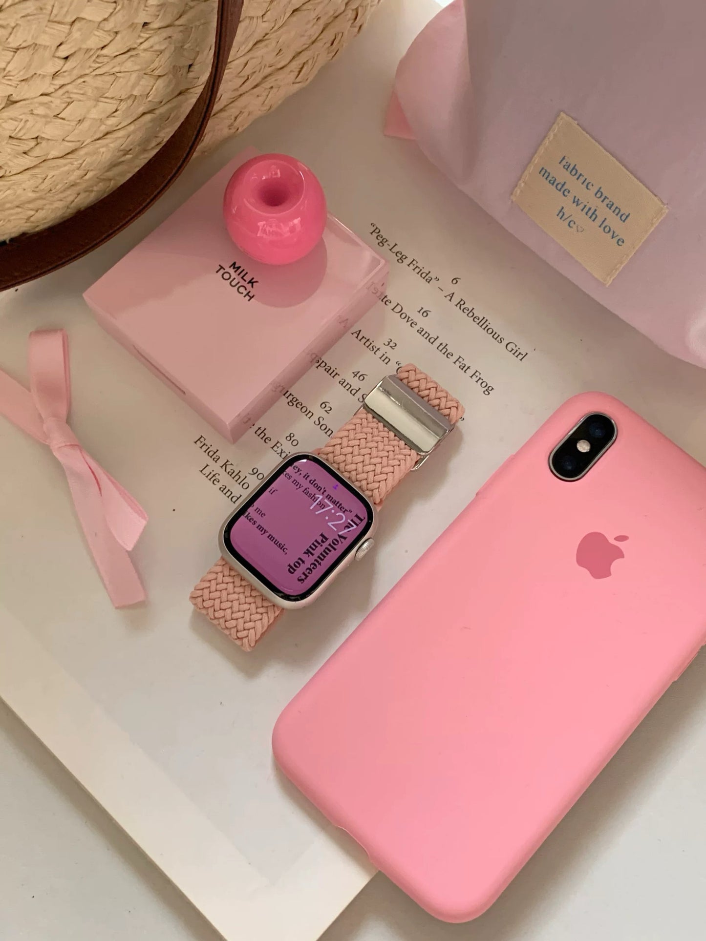Colorful Nylon Apple Watch Band カラフルナイロンAppleWatchバンド R02091