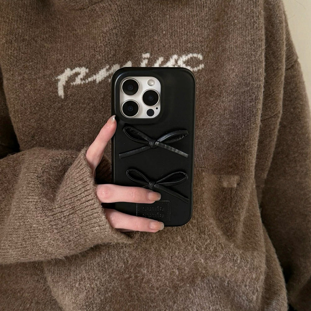 ”Double Ribbon" iPhone Case ”リボンリボン” iPhoneケース R02125