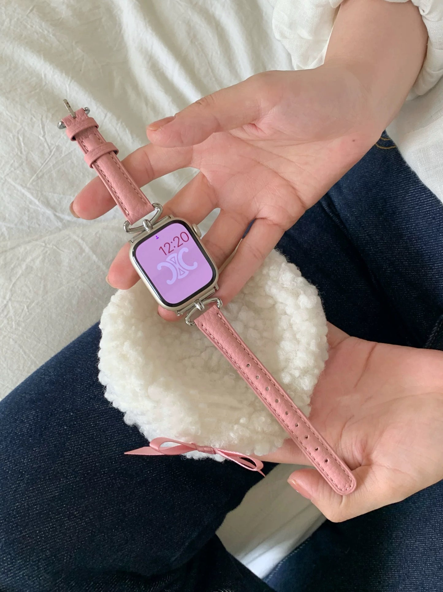 Pastel Leather Apple Watch Band パステルレザーAppleWatchバンド R02089