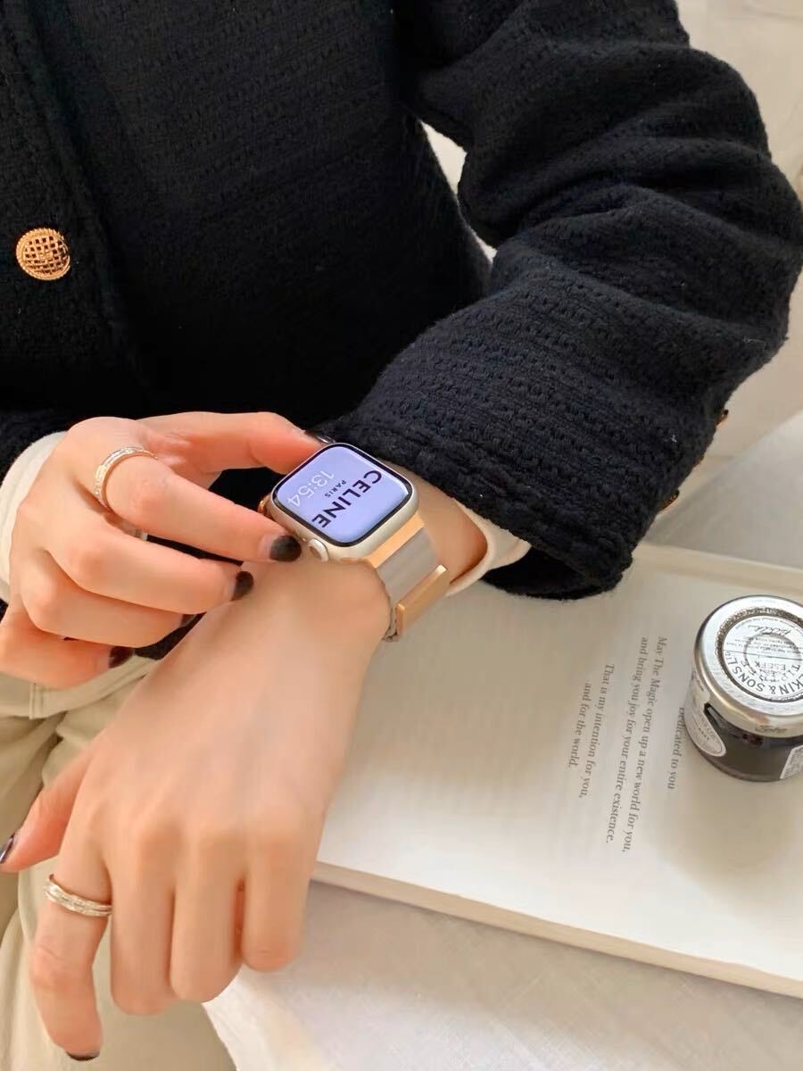 Elegant Color Magnet Apple Watch Band エレガントカラーマグネットApple Watch バンド R01303