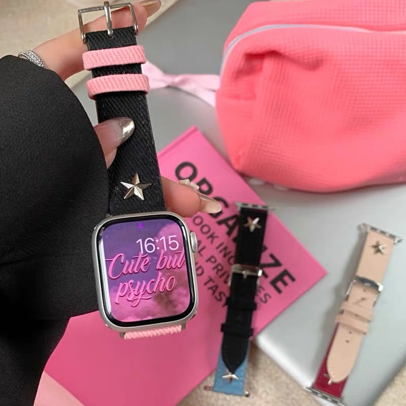 Double Color Apple Watch Band ダブルカラーApple Watch バンド R01402