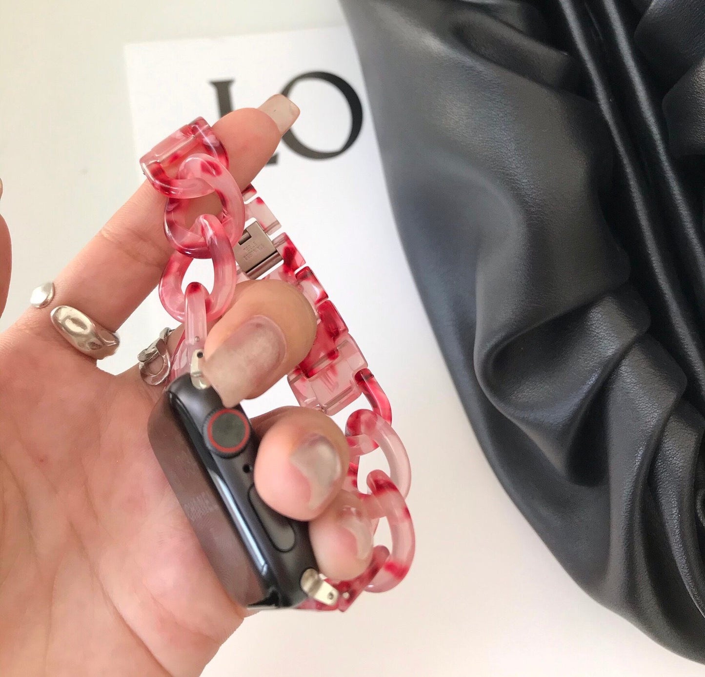 樹脂のチェーンApple Watch Band アップルウォッチバンド AWB0082