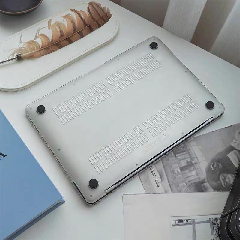 Grey Tweed MacBook Cover グレーツイードMacBookカバー R01418