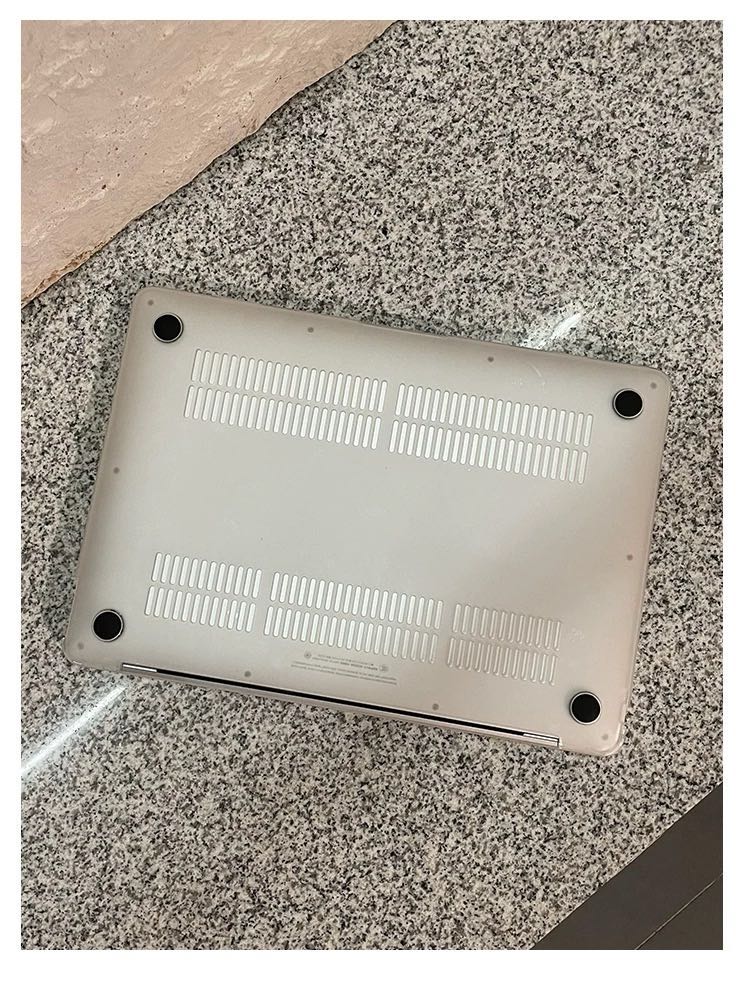 Silver MacBook Cover シルバーMacBookカバー R02028