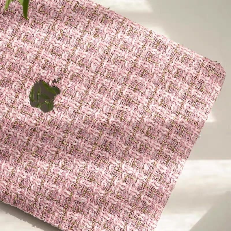 Pink Tweed MacBook Cover ピンクツイードMacBookカバー R01416