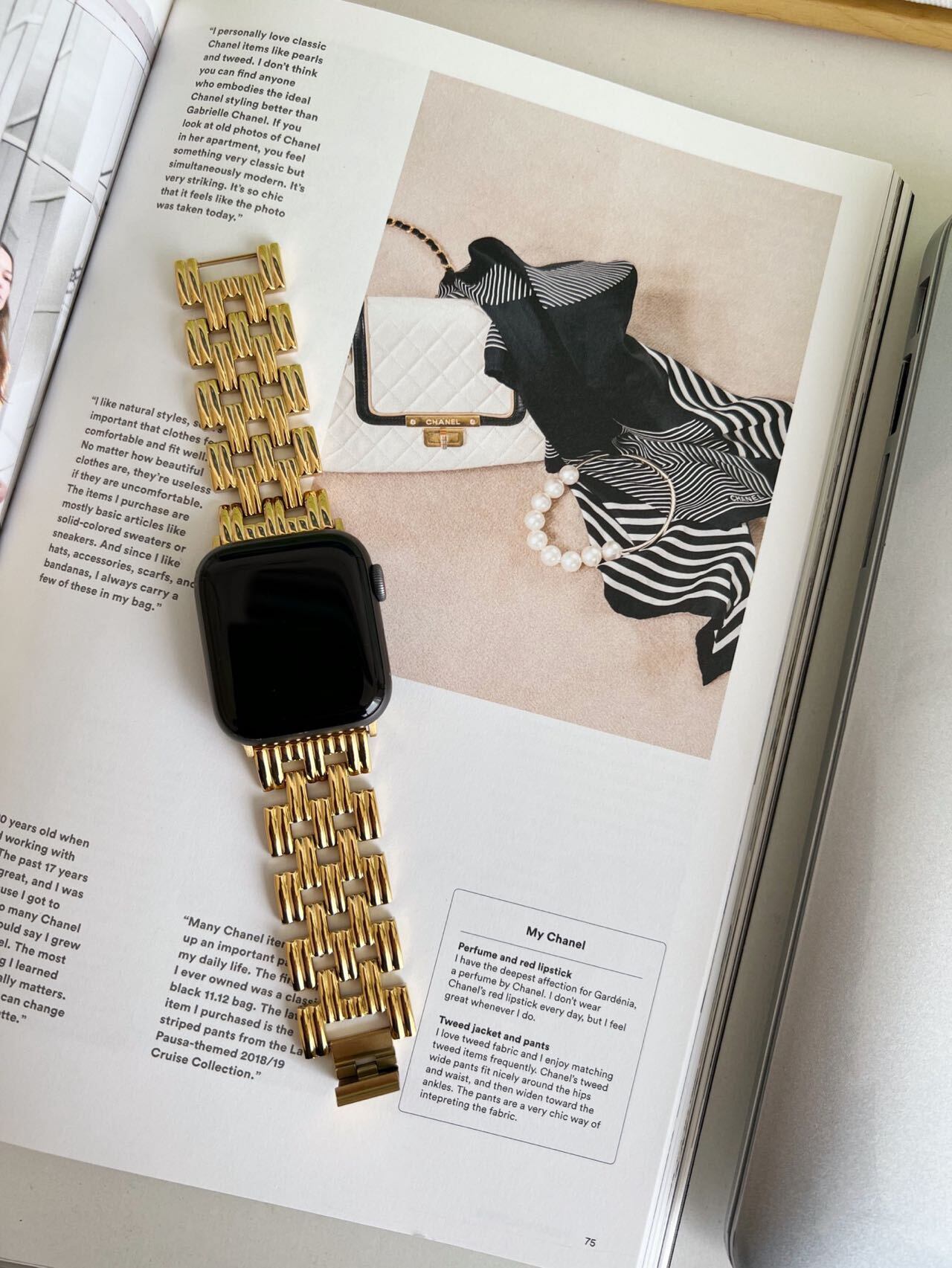 Simple Stripe Apple Watch Band R01164