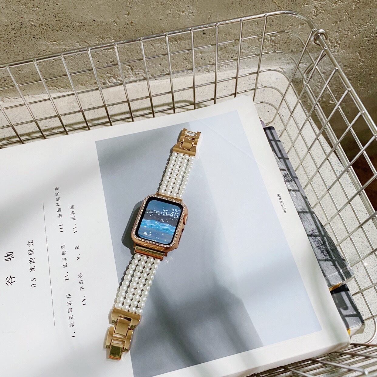 キラキラアップルウォッチのケース AWC0001