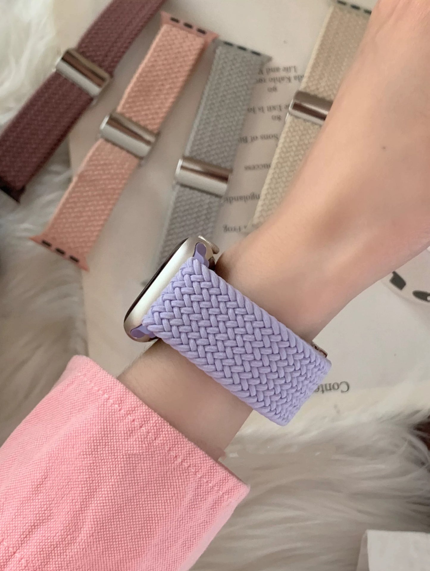 Colorful Nylon Apple Watch Band カラフルナイロンAppleWatchバンド R02091