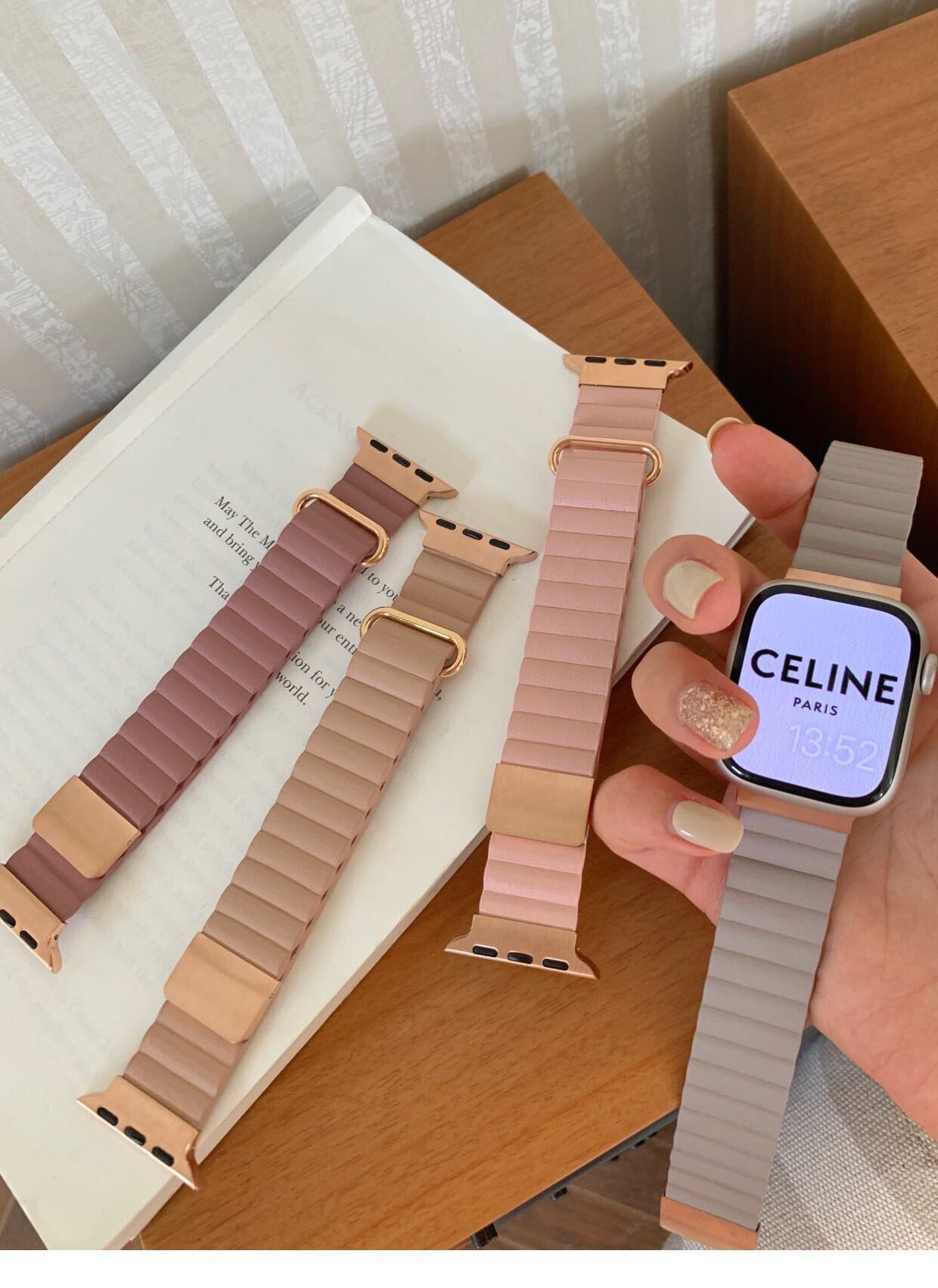 Elegant Color Magnet Apple Watch Band エレガントカラーマグネットApple Watch バンド R01303