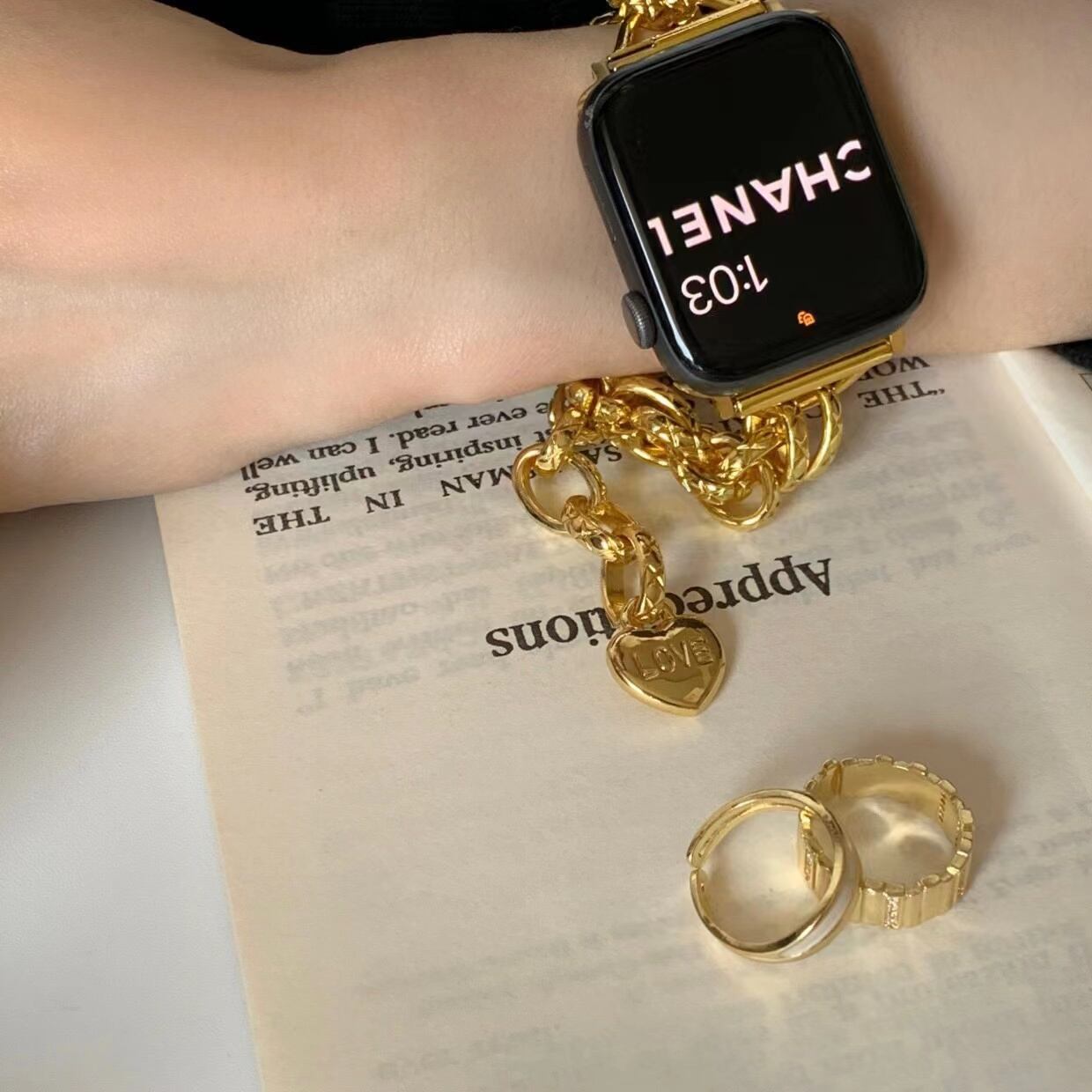 Bracelet Apple Watch Band ブレスレットアップルウォッチバンド R01272