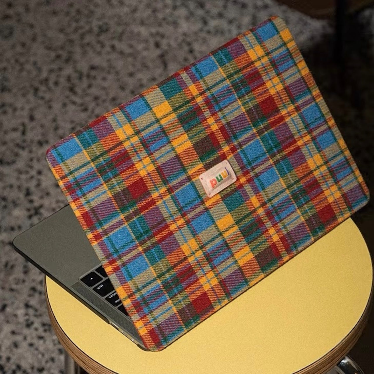 <Puui>Classic Check MacBook Cover クラシックチェック MacBookカバー R01455