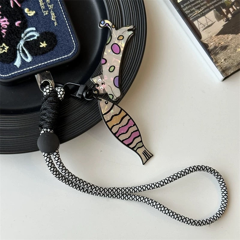 Denim Cute Cat iPhone case デニム可愛いネコちゃんスマホケース R02042
