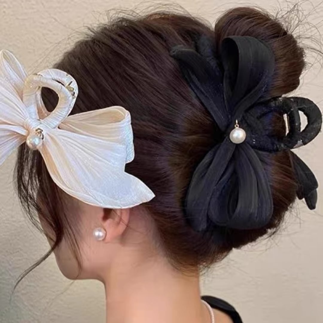 Ribbon Hair Clip R01433
