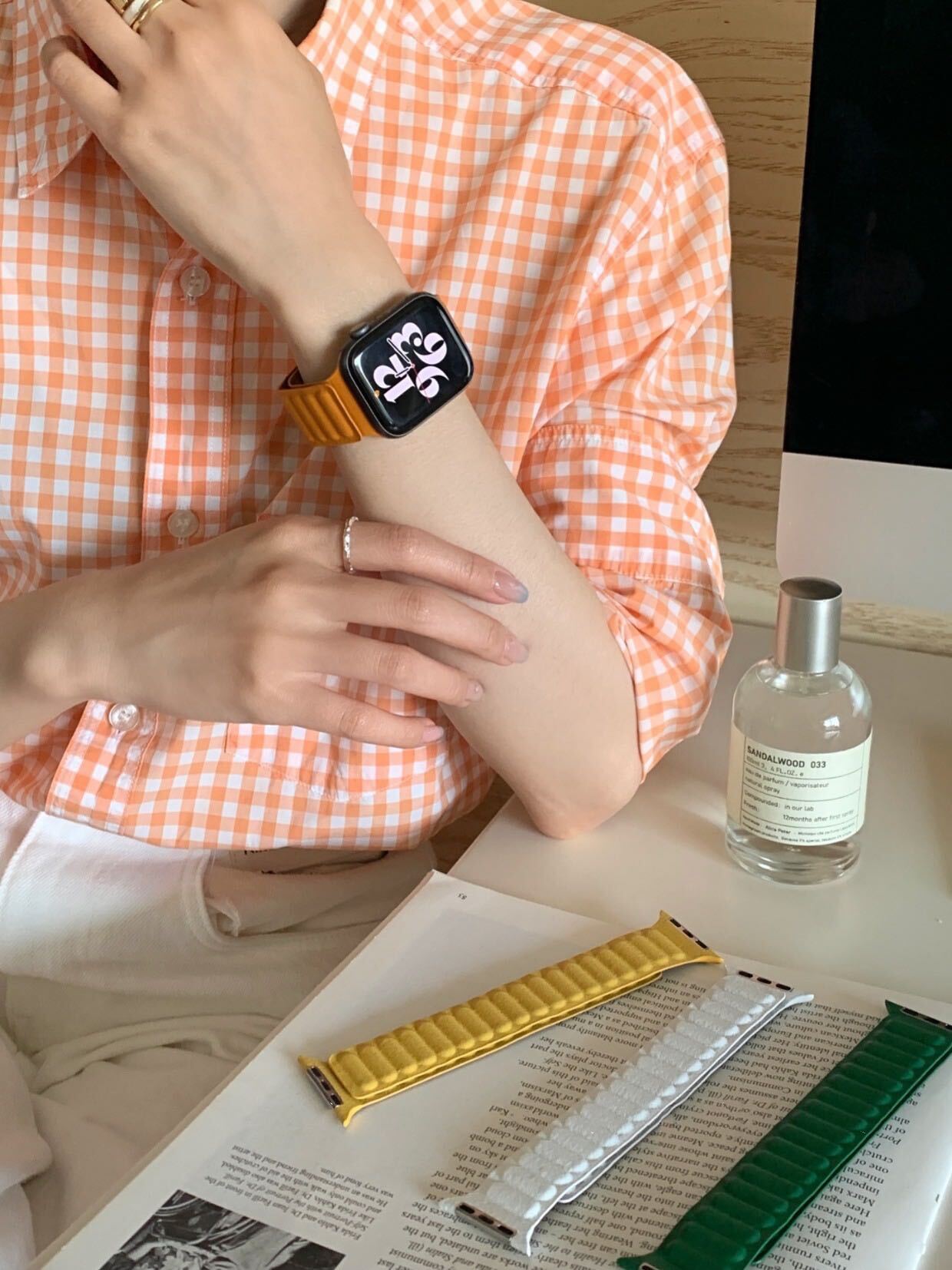 Simple Magnet Apple Watch Band シンプルマグネットApple Watchバンド R01260