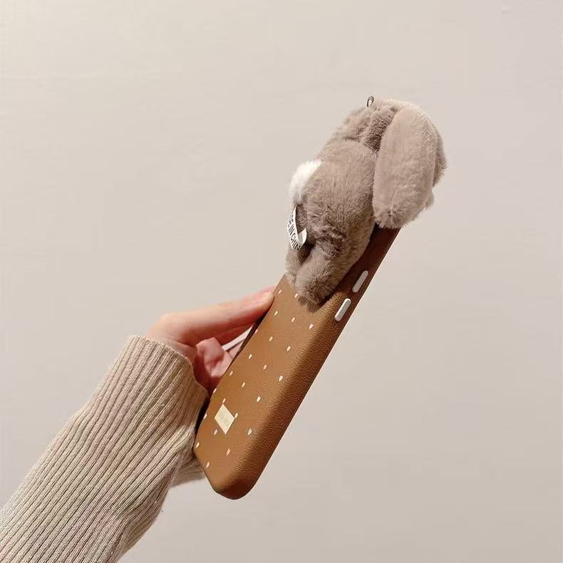 ”Sleeping Fluffy Rabbit” iPhone case ”スリーピングモコモコうさちゃん” iPhoneケース R02120