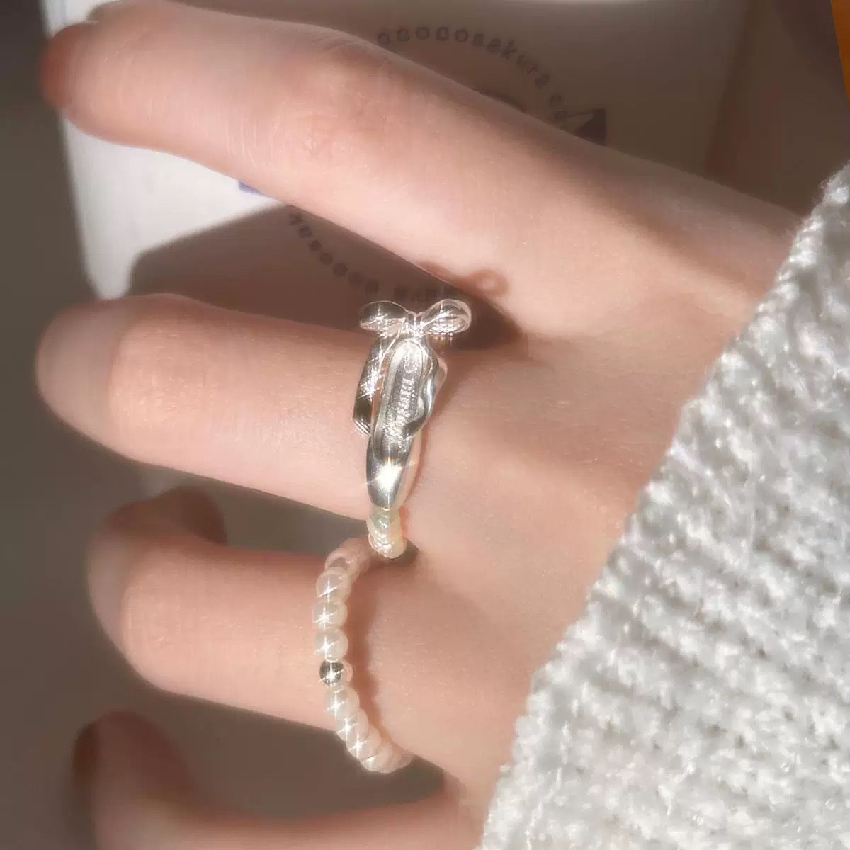 Ballet Pearl Ring バレーパールリング R02106