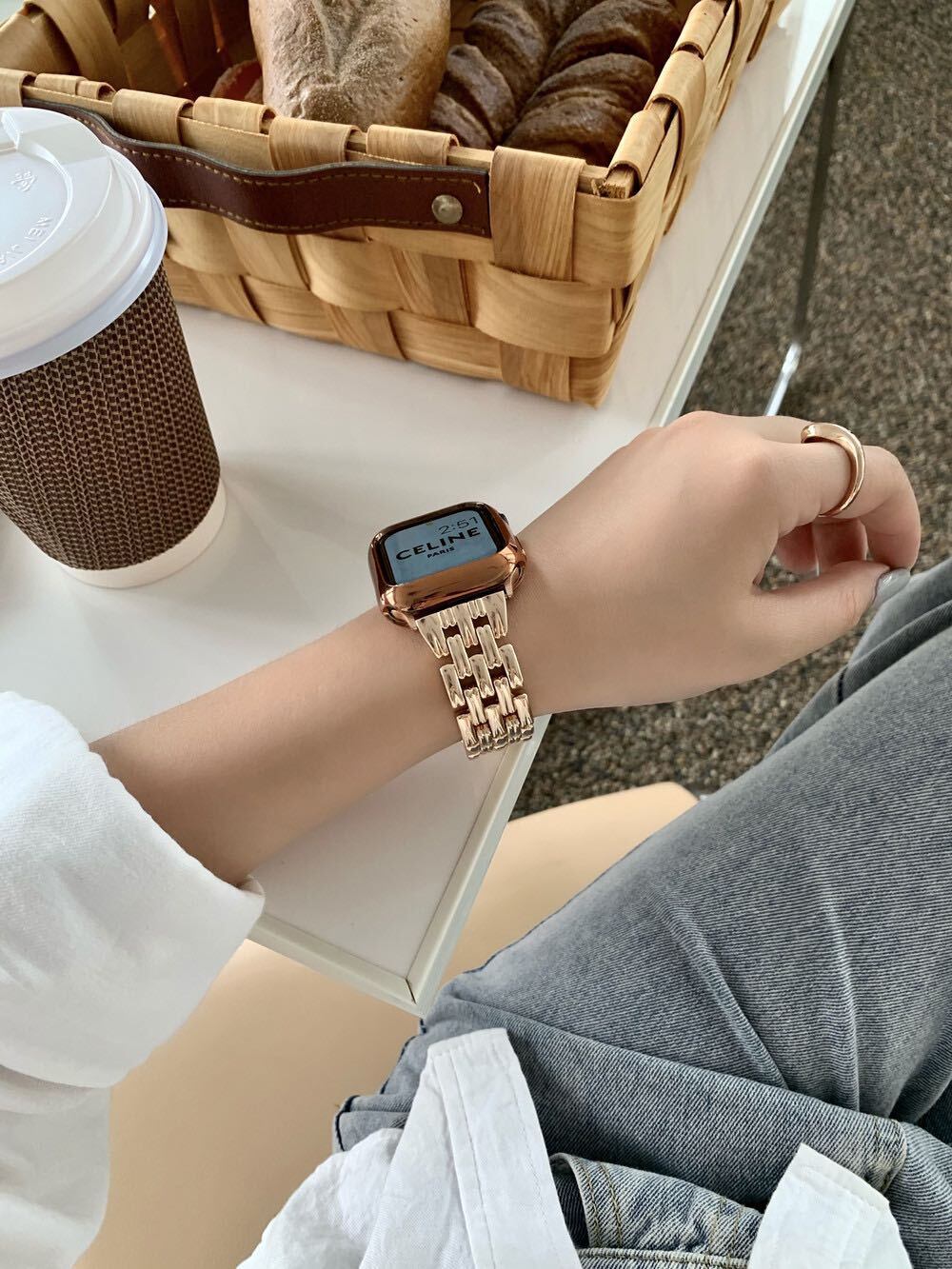 Simple Stripe Apple Watch Band R01169