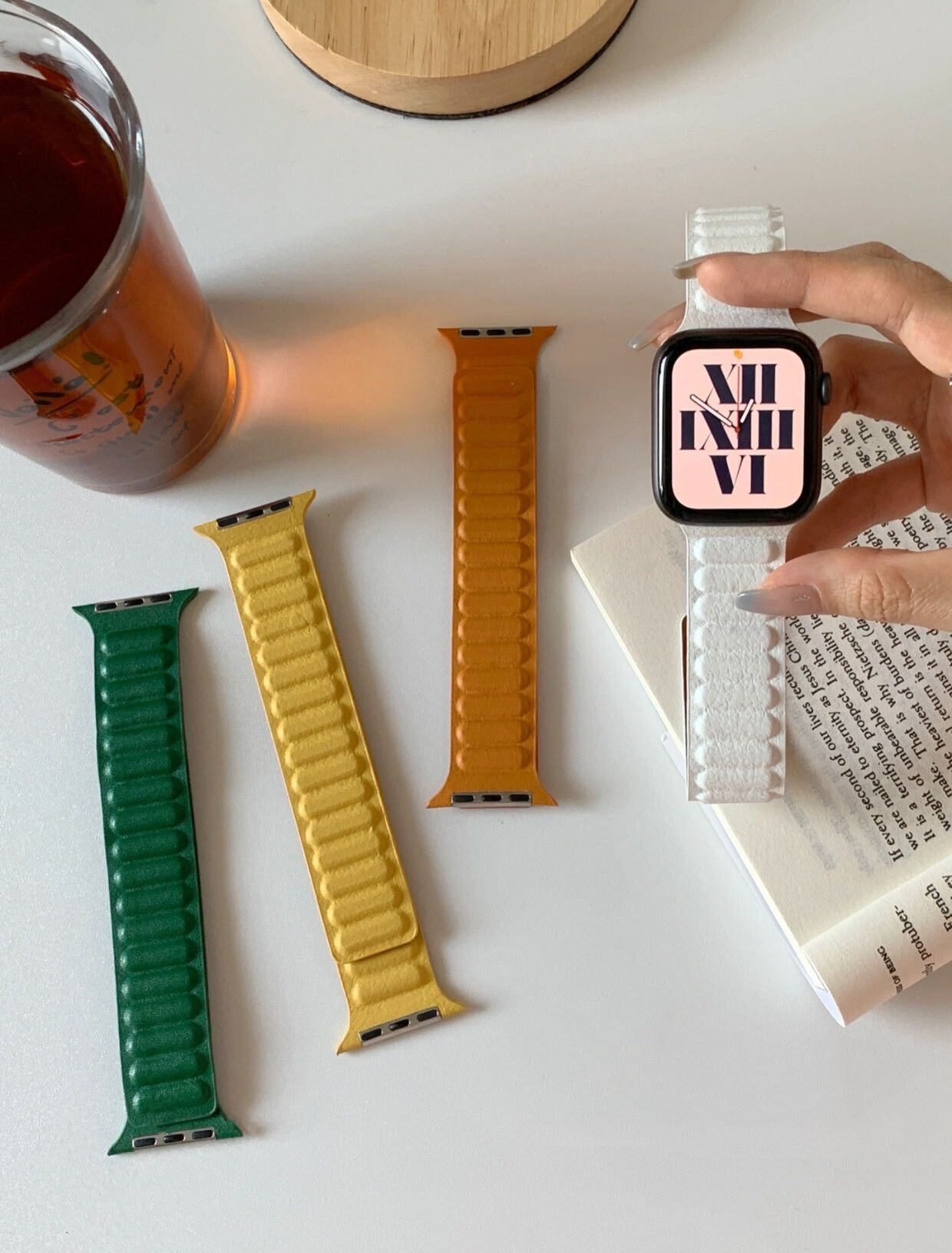 Simple Magnet Apple Watch Band シンプルマグネットApple Watchバンド R01260